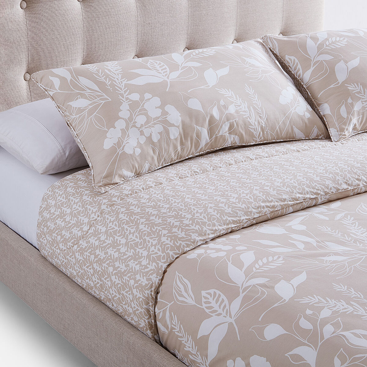 Plumón Estampado Rosen 2 Plazas Timeless Piping