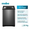 Lavadora Autom&aacute;tica Mabe LMA2220WDGCL0 22 Kg Diamond Gray