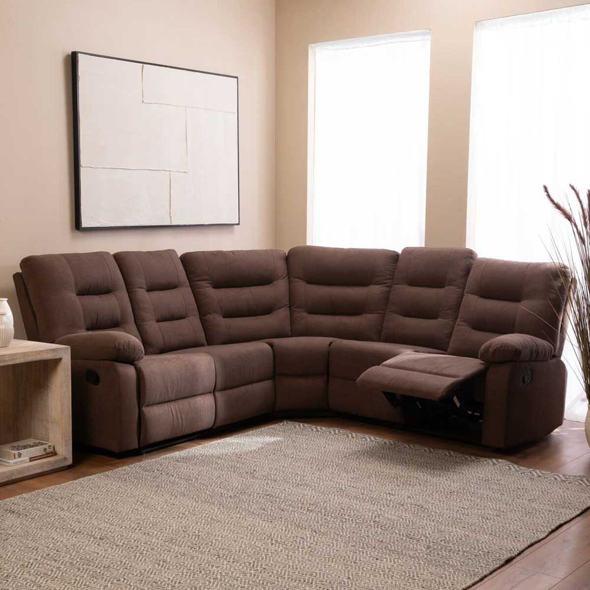 Seccional Daniels 8038BR 5 Cuerpos Café