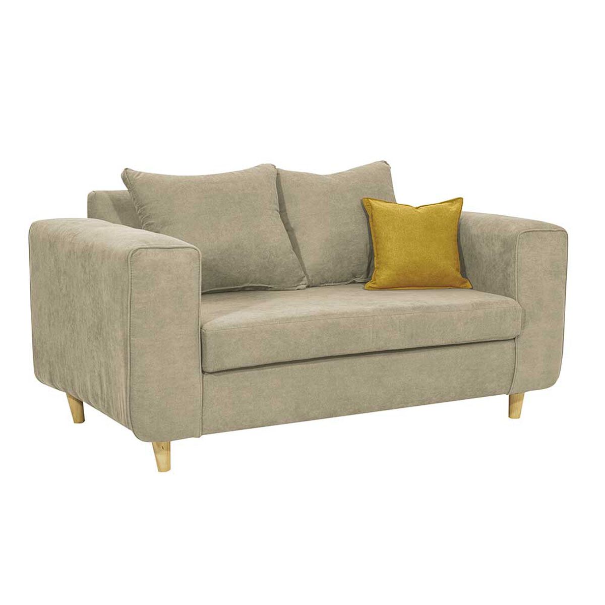 Juego de Living Innovamuebles Eagle Sof&aacute; 2 Cuerpos + Dos Butacas 1 Cuerpo Arena