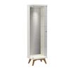 Estante Decocasa 4 Repisas 2 Puertas Off White