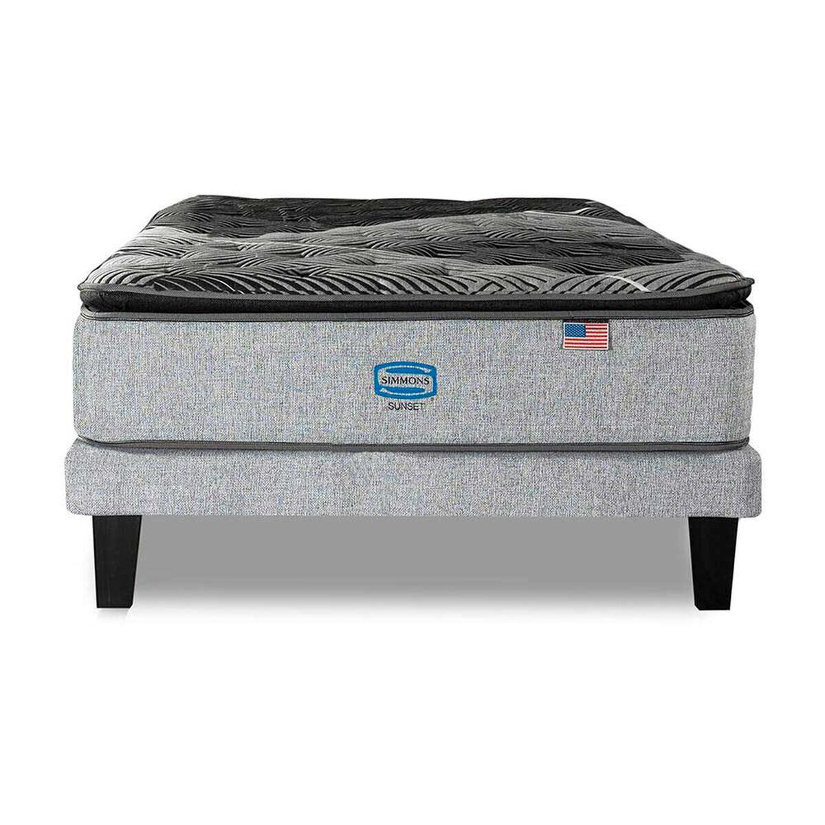 Cama Europea Simmons 1,5 Plazas Sunset