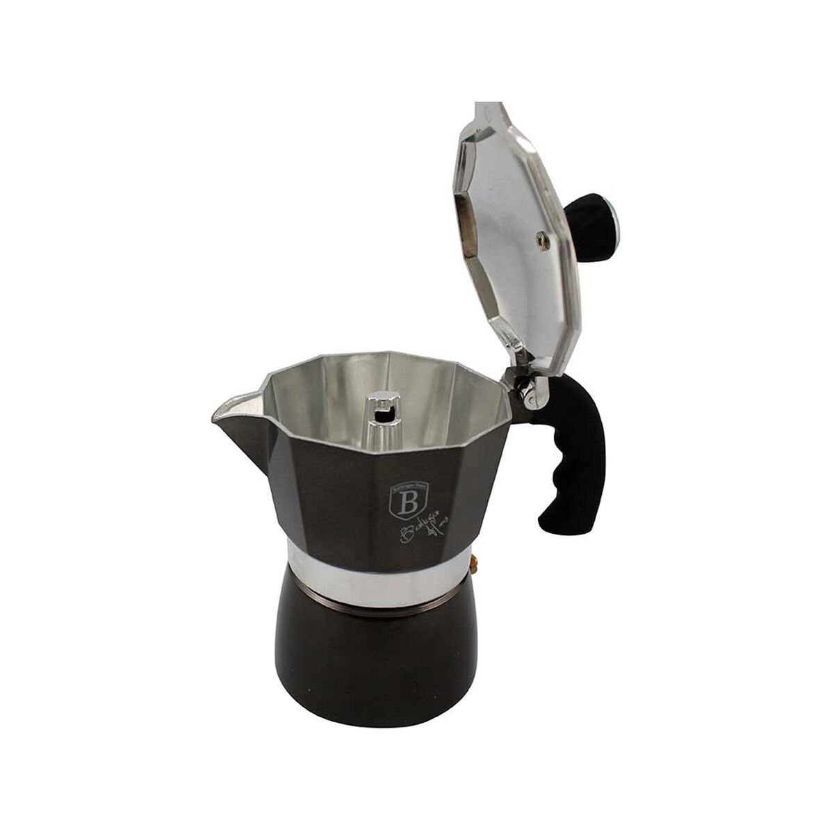 Cafetera Berlinger Haus Aluminio Granito