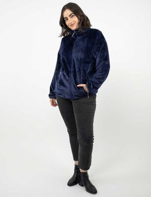 Imagen 2 del producto Polerón Mujer Extralindas Azul, Cafe, Mostaza, Negro, Rosado