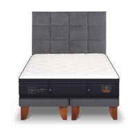 Cama Europea CIC Base Dividida Súper King Súper Premium + Respaldo Tamesis