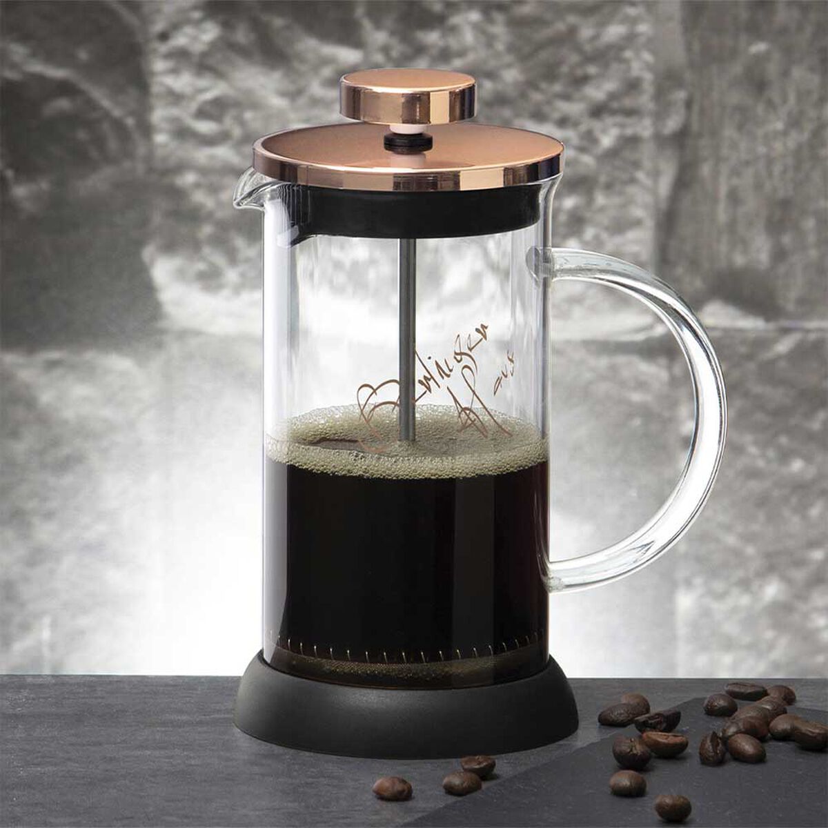 Cafetera Berlinger Haus Acero Inoxidable Cobre