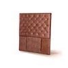 Respaldo Latam Home 1 Plaza Brescia Cuero Tabaco