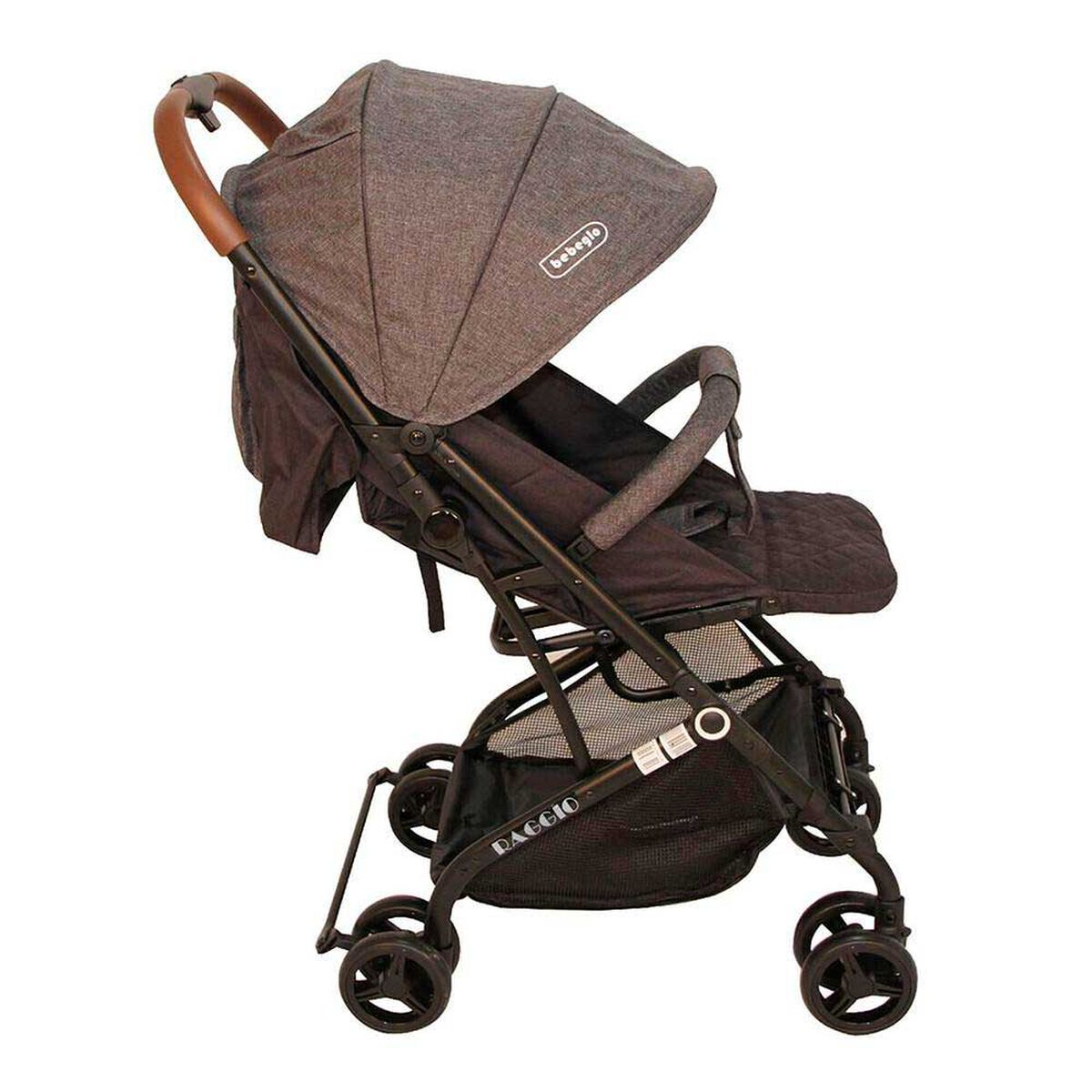 Coche Travel SystemCompacto Gris