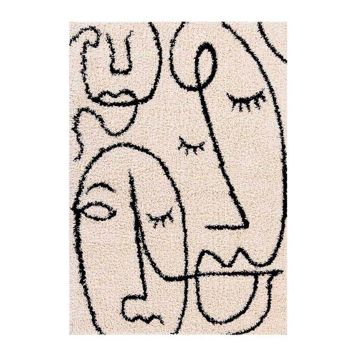 Alfombra Idetex Shaggy Monet 200 x 150 Beige