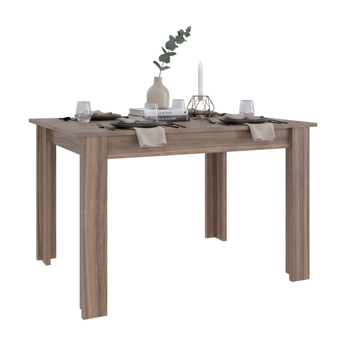 Mesa de Comedor Tuhome Portofino Avellana