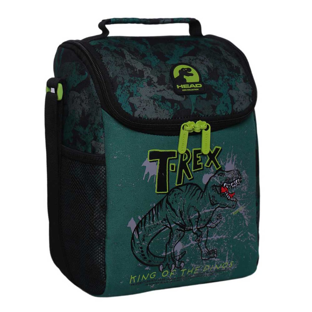 Lonchera Greenland T-Rex Verde Head