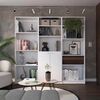 Estante 4 Repisas + Estante 2 Puertas + Estante 5 Repisas TuHome Home Blanco