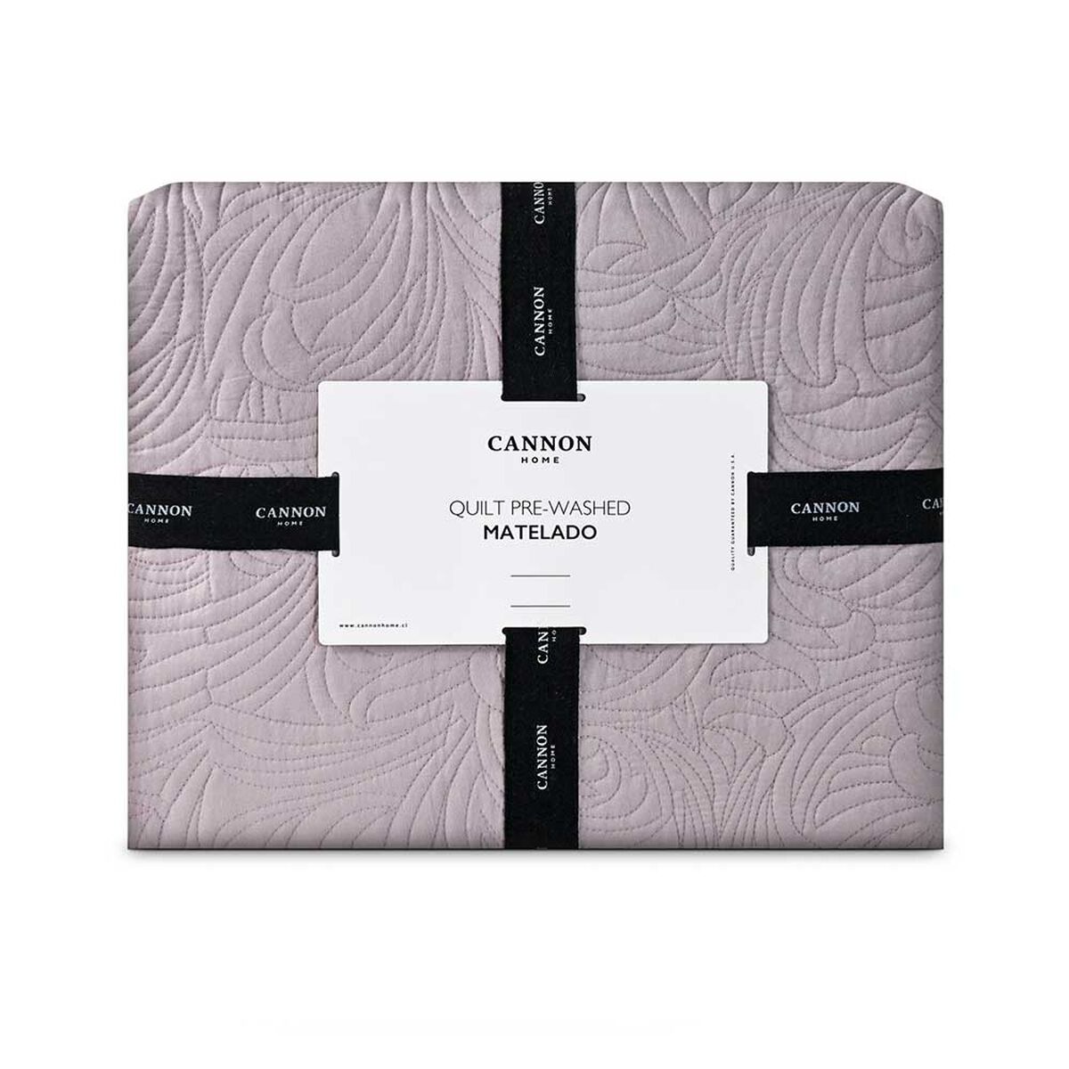 Quilt Cannon 1.5 Plazas Matelado Rosa