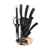 Set de Cuchillos Berlinger Haus 8 Piezas Negro