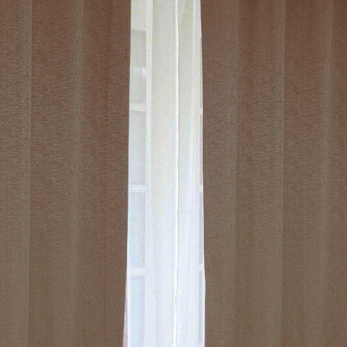 Combo Cortinas Doral Camila 220 x 140 cm Caf&eacute;