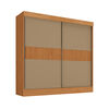 Closet Di Poretti Design Flora 4 Cajones 2 Puertas Caf&eacute; Oscuro
