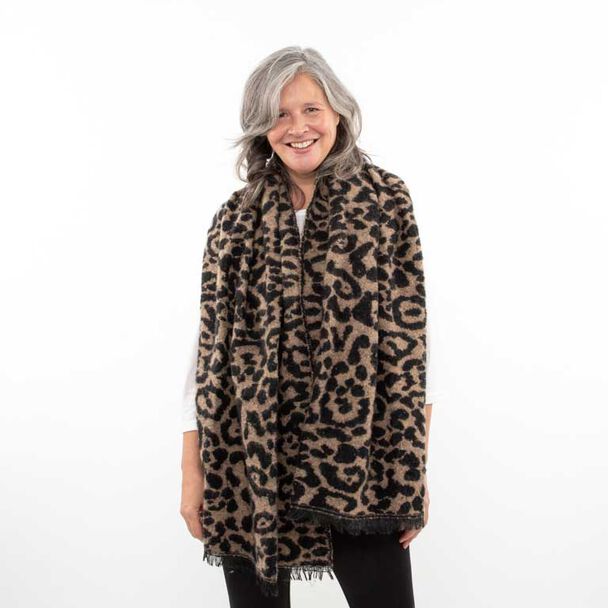 Bufanda Animal Print Mujer Bside