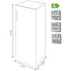 Freezer Vertical Fensa FFV 4765 165 lt