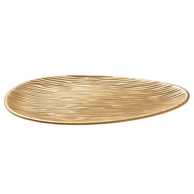 Bandeja Decorativa Madera Vgo Rectangular 40 x 21,5 cm Dorado
