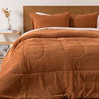 Plumón Mashini Corduroy Coral Sherpa King Terra