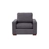 Sofá Latam Home Livorno 1 Cuerpo Gris Oscuro