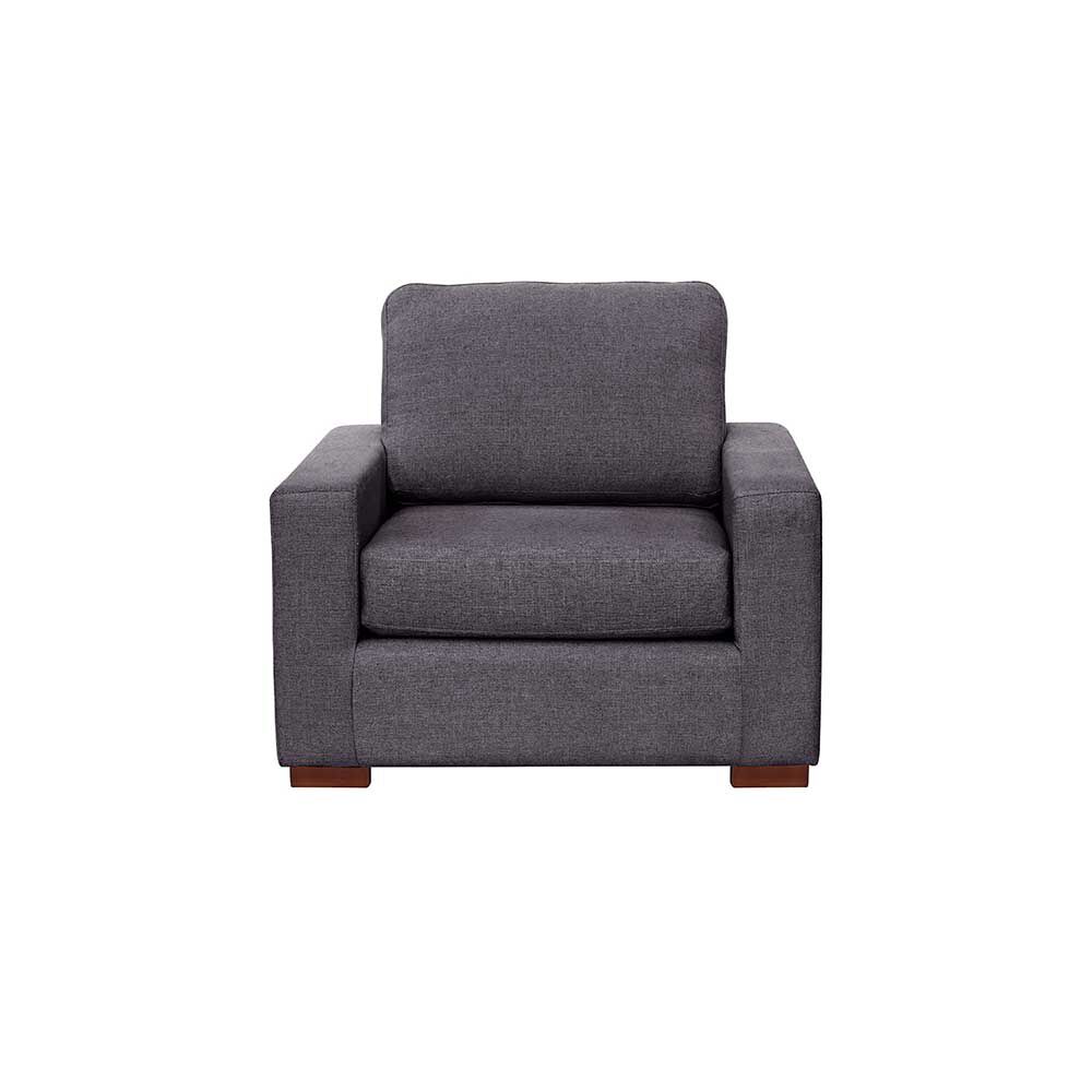 Sofá Latam Home Livorno 1 Cuerpo Gris Oscuro