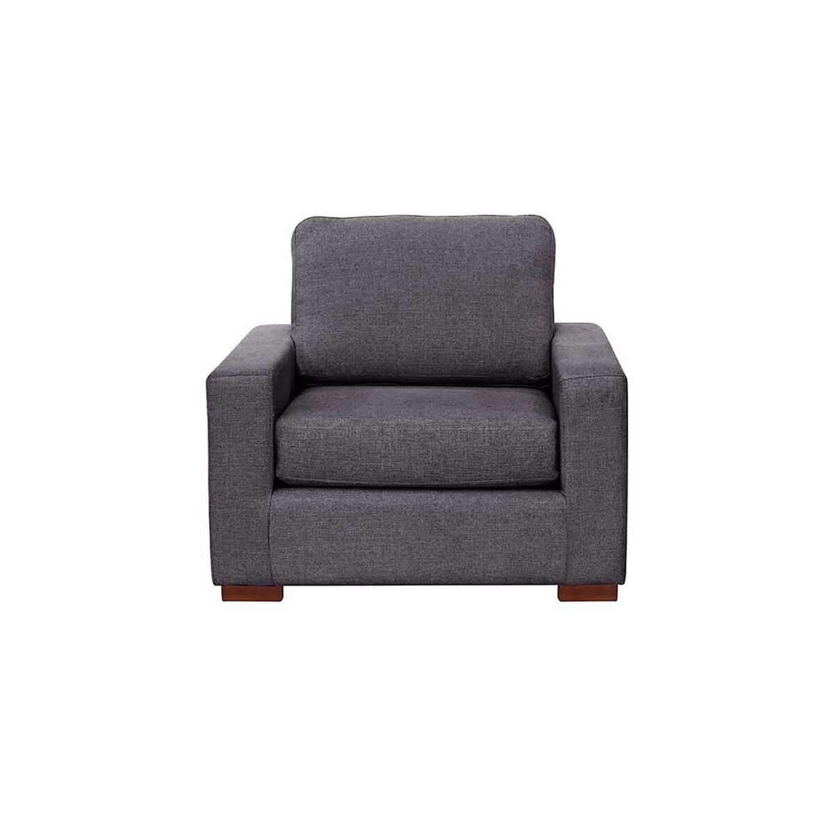 Sofá Latam Home Livorno 1 Cuerpo Gris Oscuro
