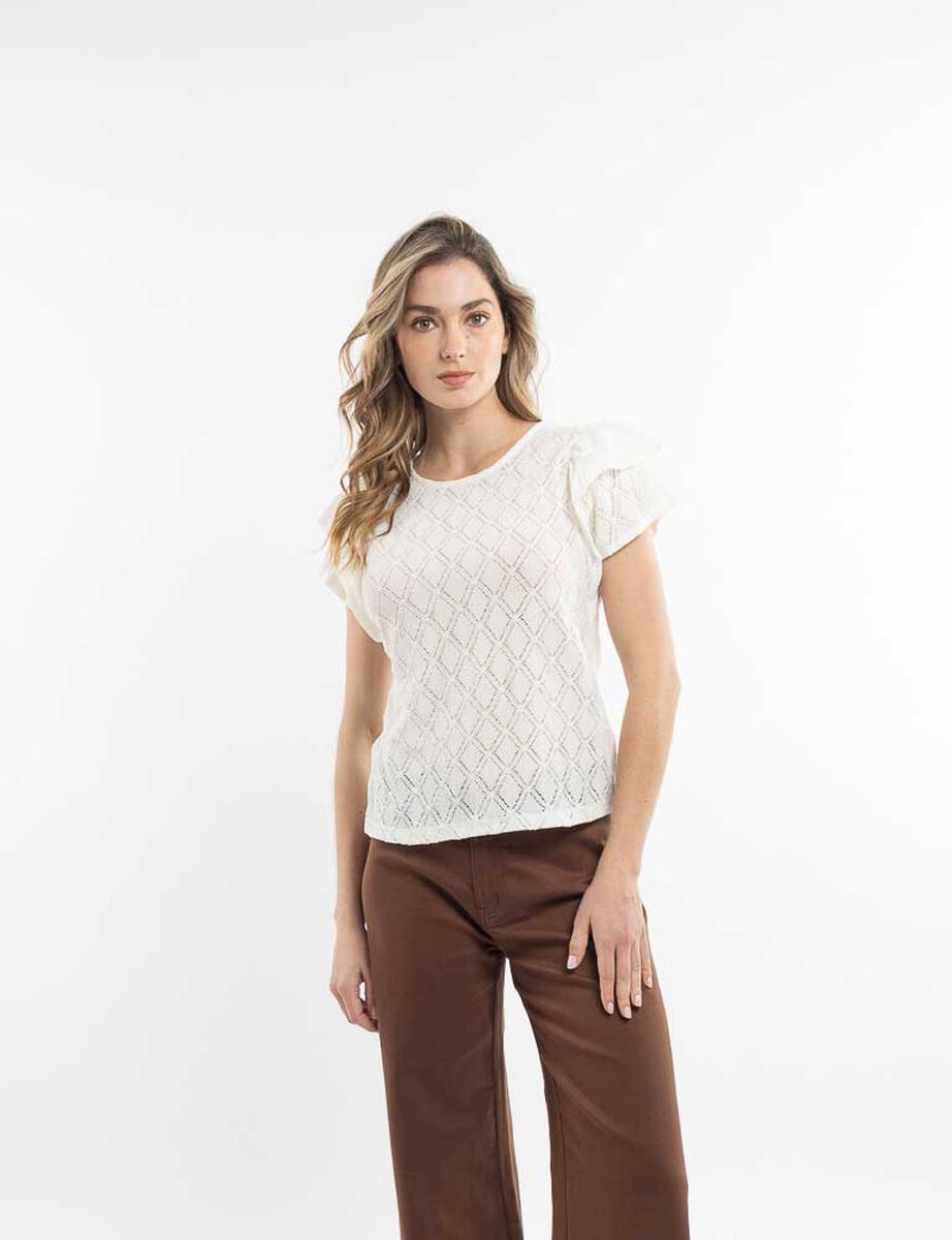 Blusa Manga Corta Mujer Zibel