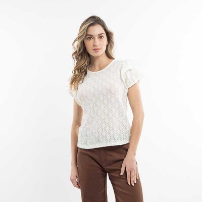 Blusa Manga Corta Mujer Zibel