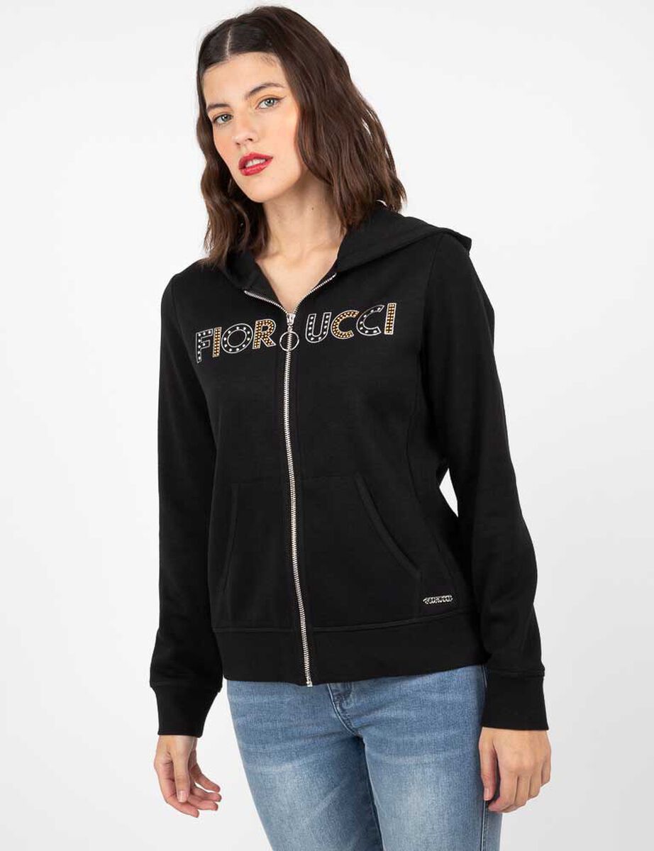 Poler&oacute;n Con Logo Mujer Fiorucci