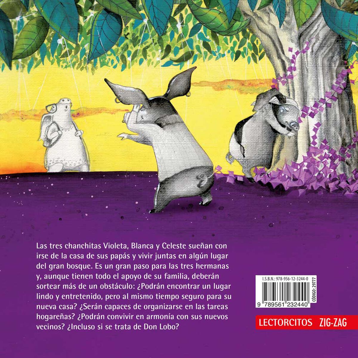 Libro Había Una Vez Tres Chanchitas Neva Milicic; Soledad López de Lerida; Jimena López de Lerida Zig-Zag