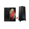 Combo Celular Samsung Galaxy S21 Ultra 128GB 6,2" Phantom Black Liberado + Minicomponente Sound Tower MX-T50/ZS