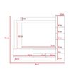 Centro de Entretenimiento TuHome Nizza Hasta 65" Duna Taupe
