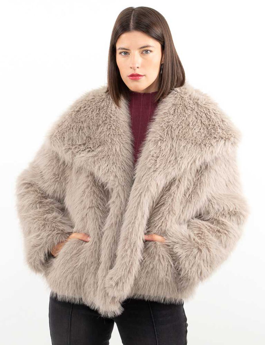 Chaqueta Peluda Mujer Fiorucci