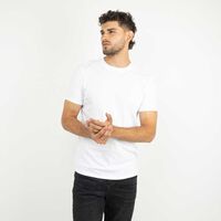 Polera Manga Corta Hombre Zibel Blanco, Burdeo, Negro, Tabaco