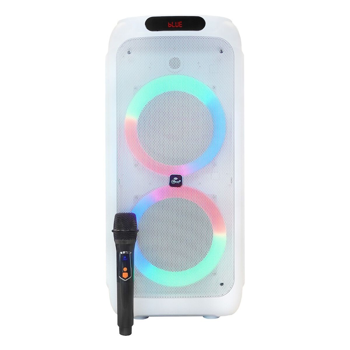 Parlante Port&aacute;til Bluetooth MLAB 9569 10" x 2 Blanco