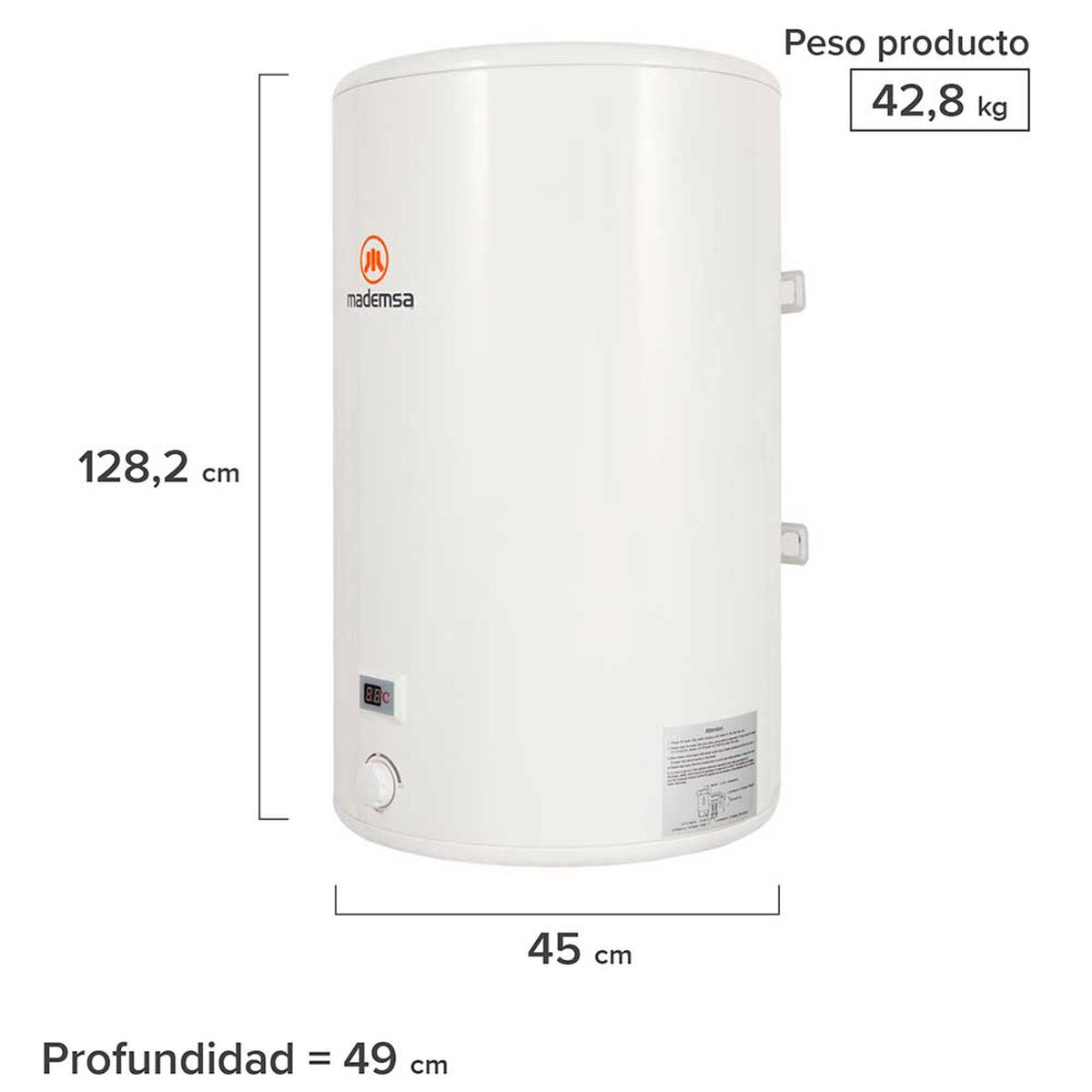 Termo Eléctrico Mademsa TERM 150 150 litros