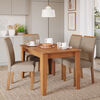 Juego de Comedor Daniels Estela 4 Sillas Caf&eacute;