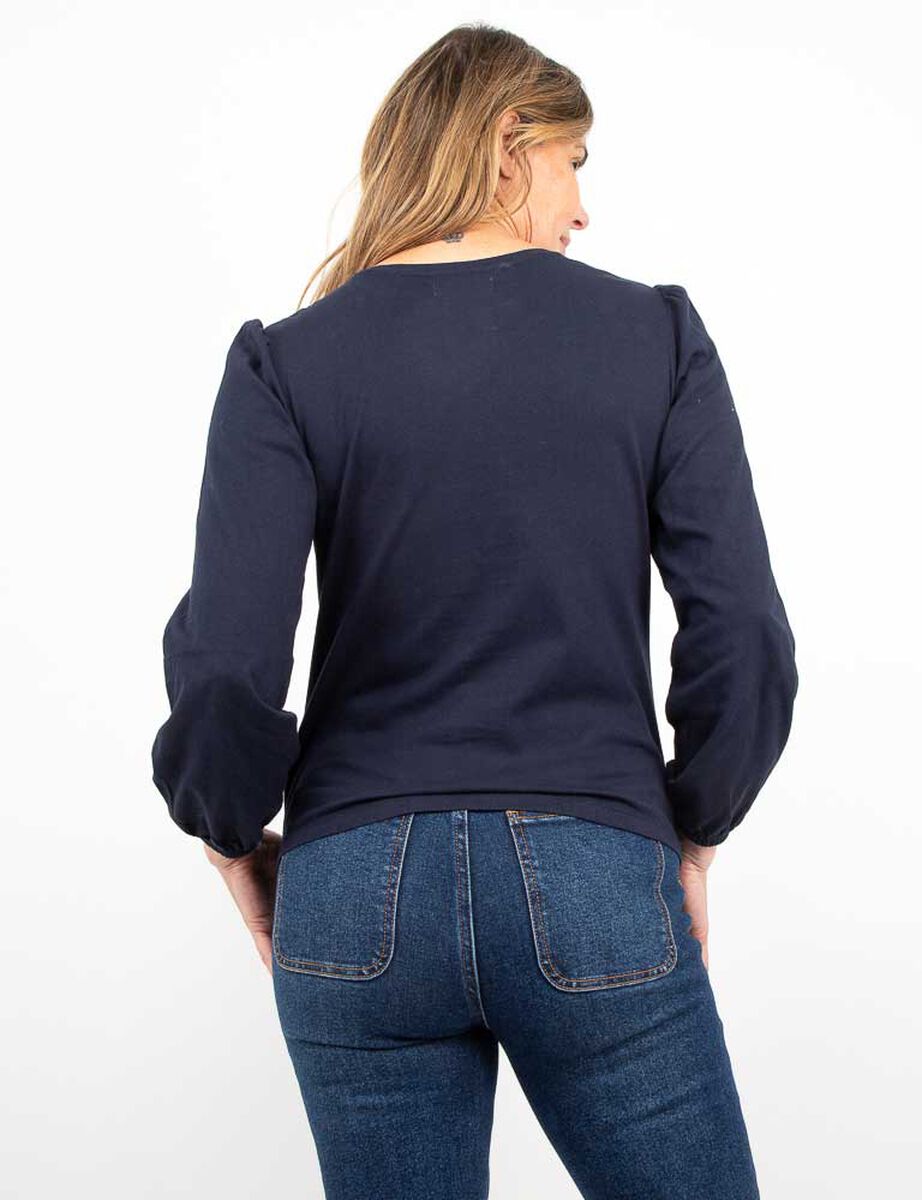 Polera Manga Larga Mujer Portman Club