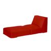 Sofá Cama Latam Home PU Bari 1 Cuerpo Rojo