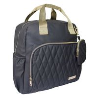Mochila Maternal Pañalera Black Gold Bebesit