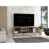 Rack TV TuHome Augusta Hasta 65" Blanco