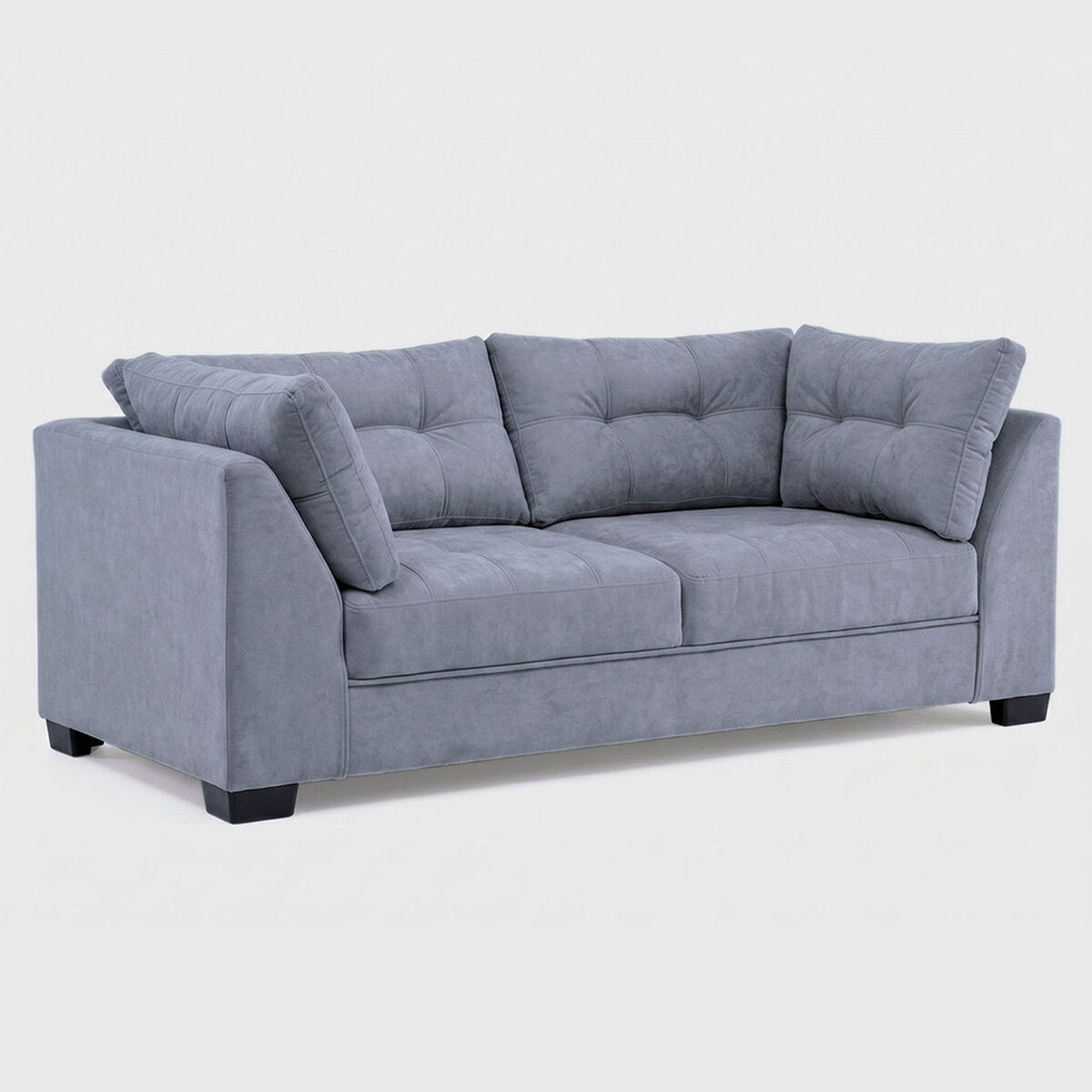 Sof&aacute; Muebles MPR Edimburgo 2 Cuerpos Gris Medio