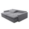 Sofá Amuv Capri 3 Cuerpos Gris