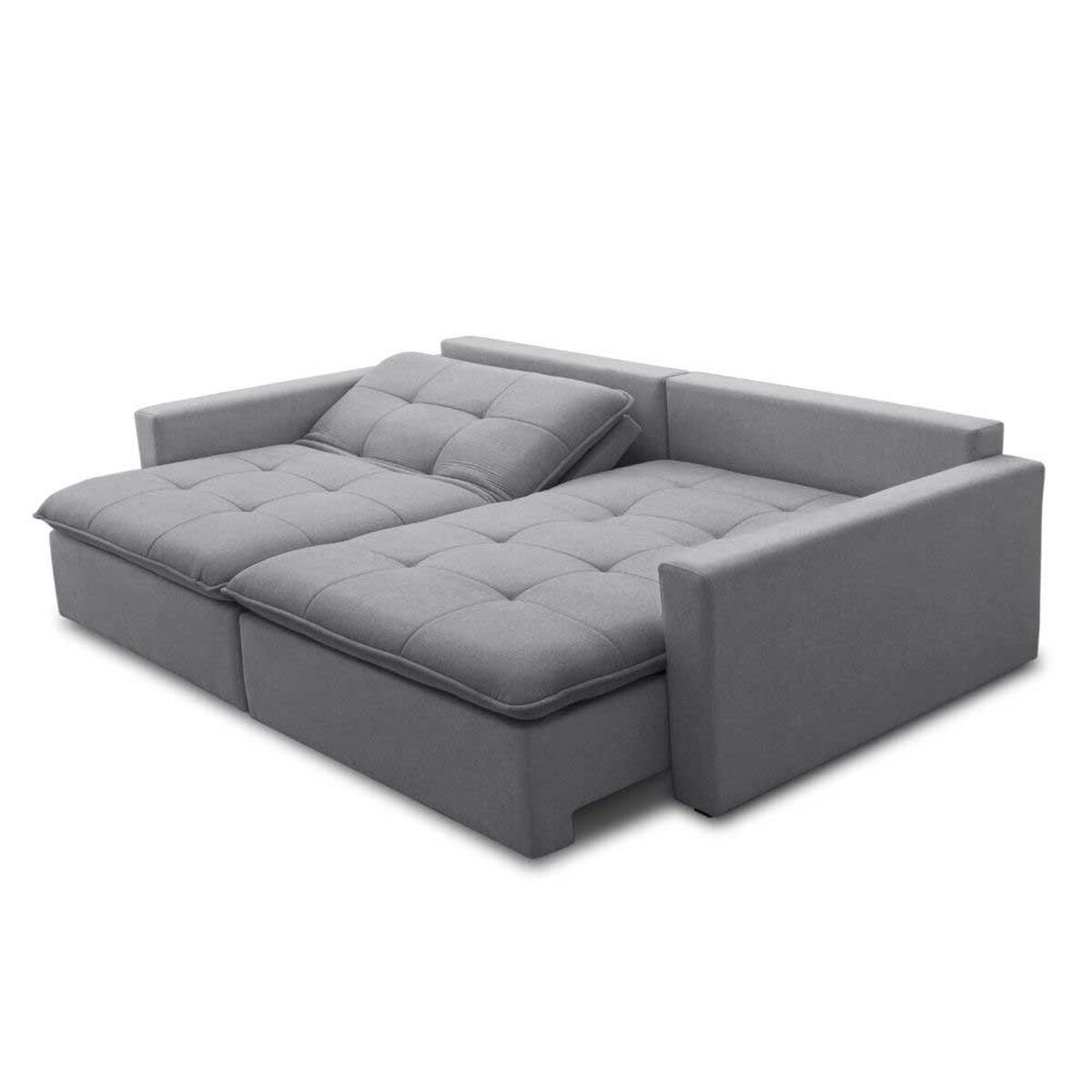Sofá Amuv Capri 3 Cuerpos Gris