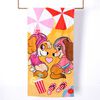 Toalla de Playa Infantil Paw Patrol Quitasol Niña 70 x 140 cm