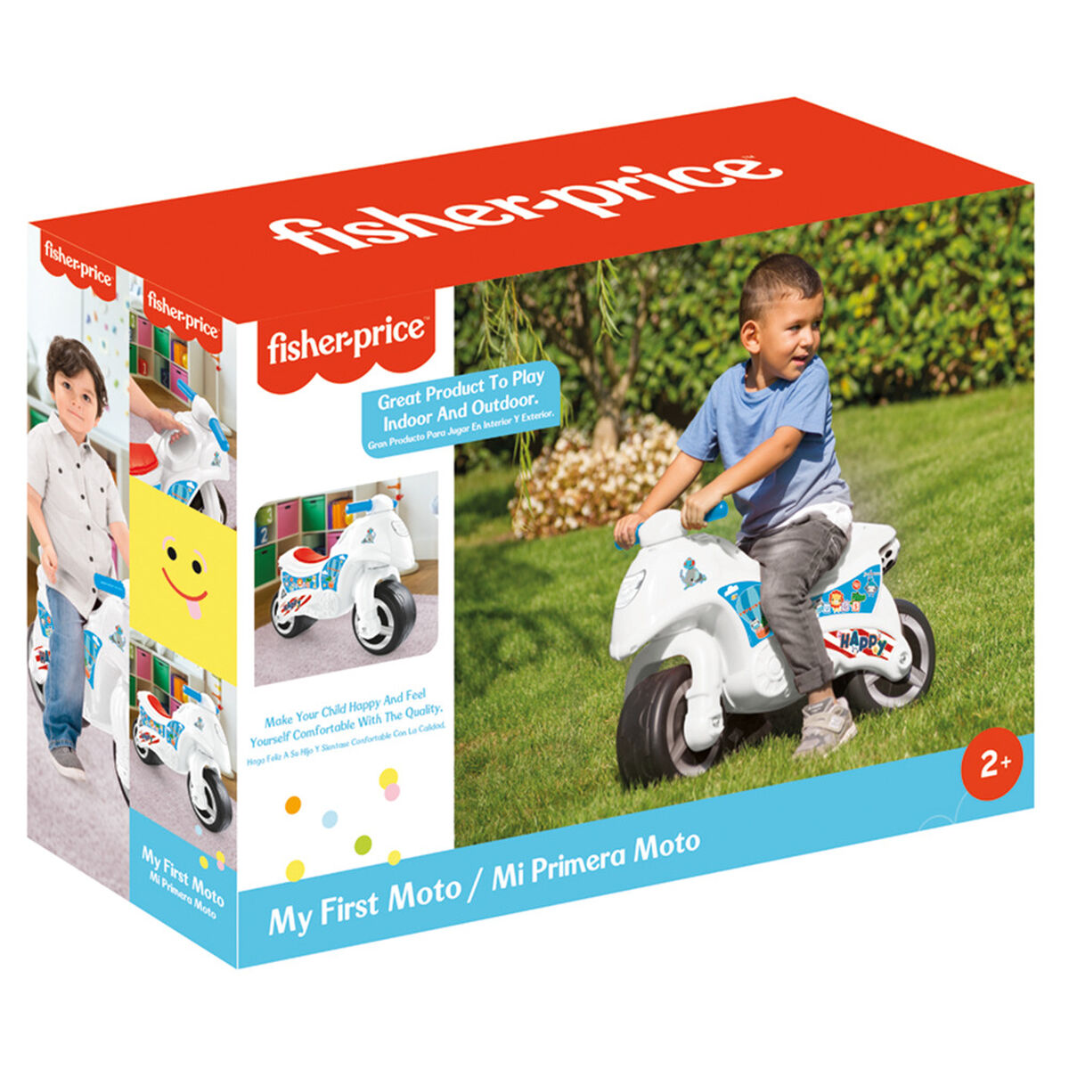 Corre Pasillo Mi Primera Moto Fisher Price