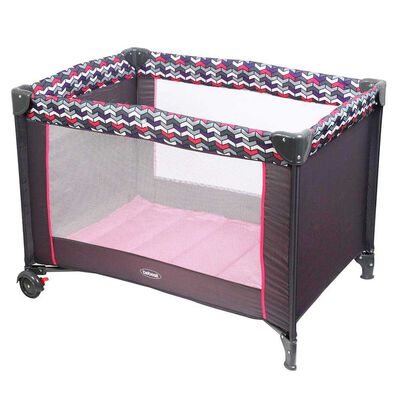 Imagen 2 del producto Cuna Corral Pack & Play Bebe Sleep II Plegable con Movil Rosa Bebesit