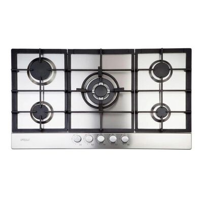 Imagen 1 del producto Encimera a Gas y Eléctrica FDV Design 90 5GLSTX Nat