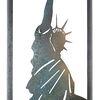 Cuadro Placa Metal Vgo Serie  90 x 30 cm Mod2 Negro